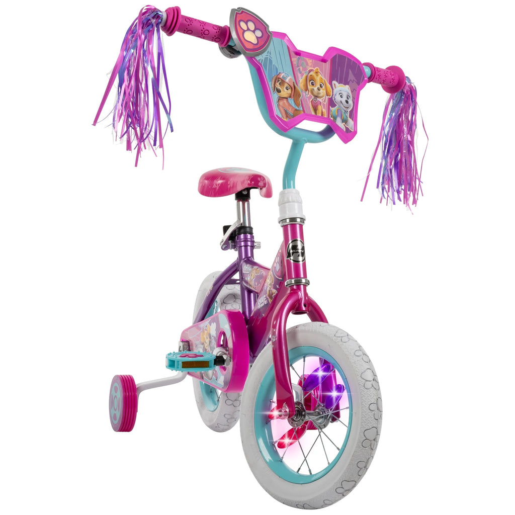 12-inch Girls' Training Wheel Bike T574206