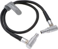 Right Angle 2 pin Male to Right Angle 2 pin Male Cable 18'' B567