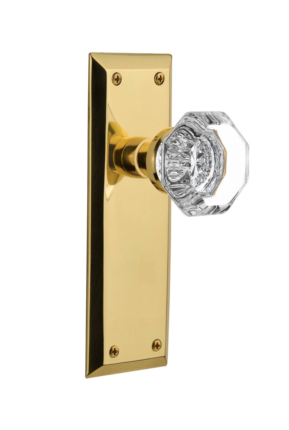Polished Brass Door Knob Q468011