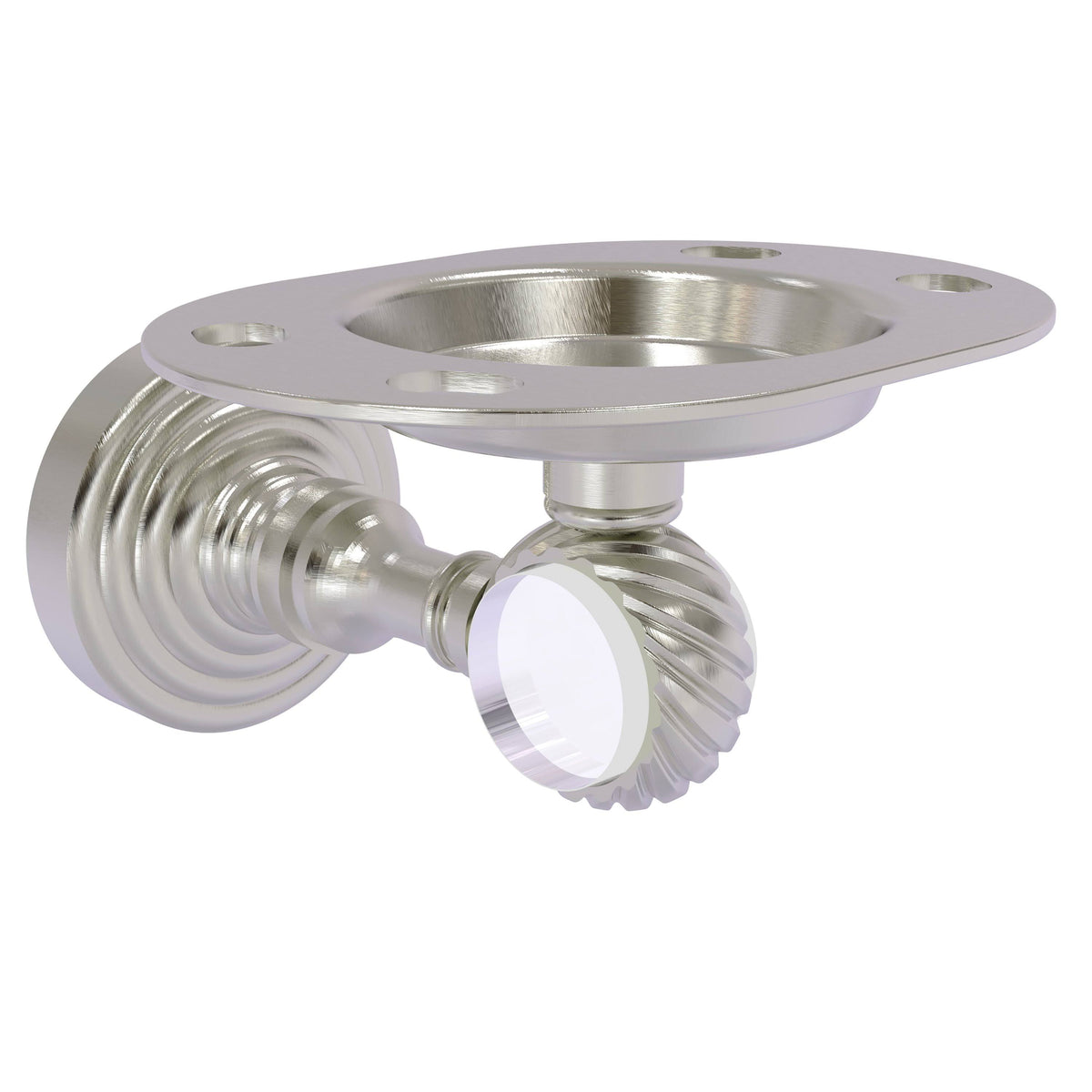 Satin Nickel Tumbler and Toothbrush Holder L728069