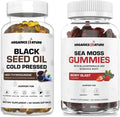 Black Seed Oil Capsules & Sea Moss Gummies Bundle O93863