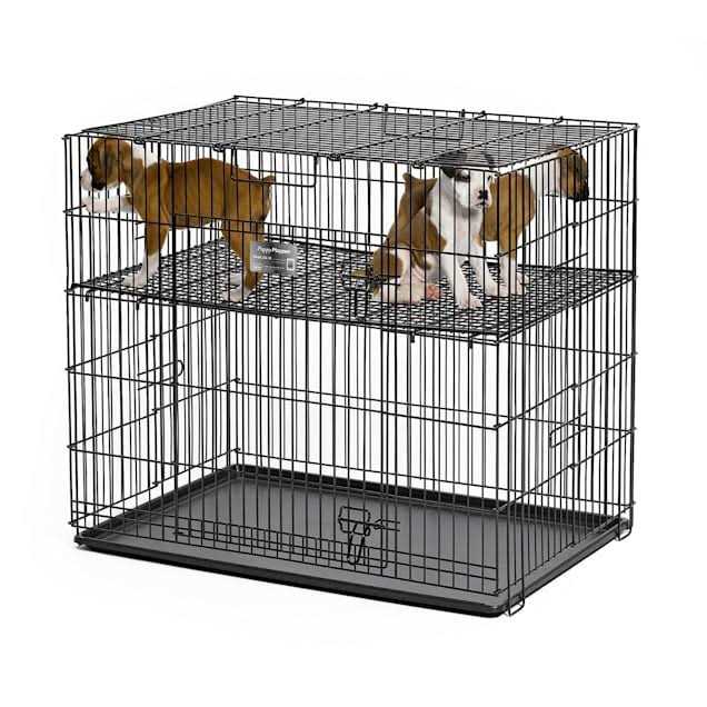 Puppy Playpen with Plastic and Floor Grid G614670