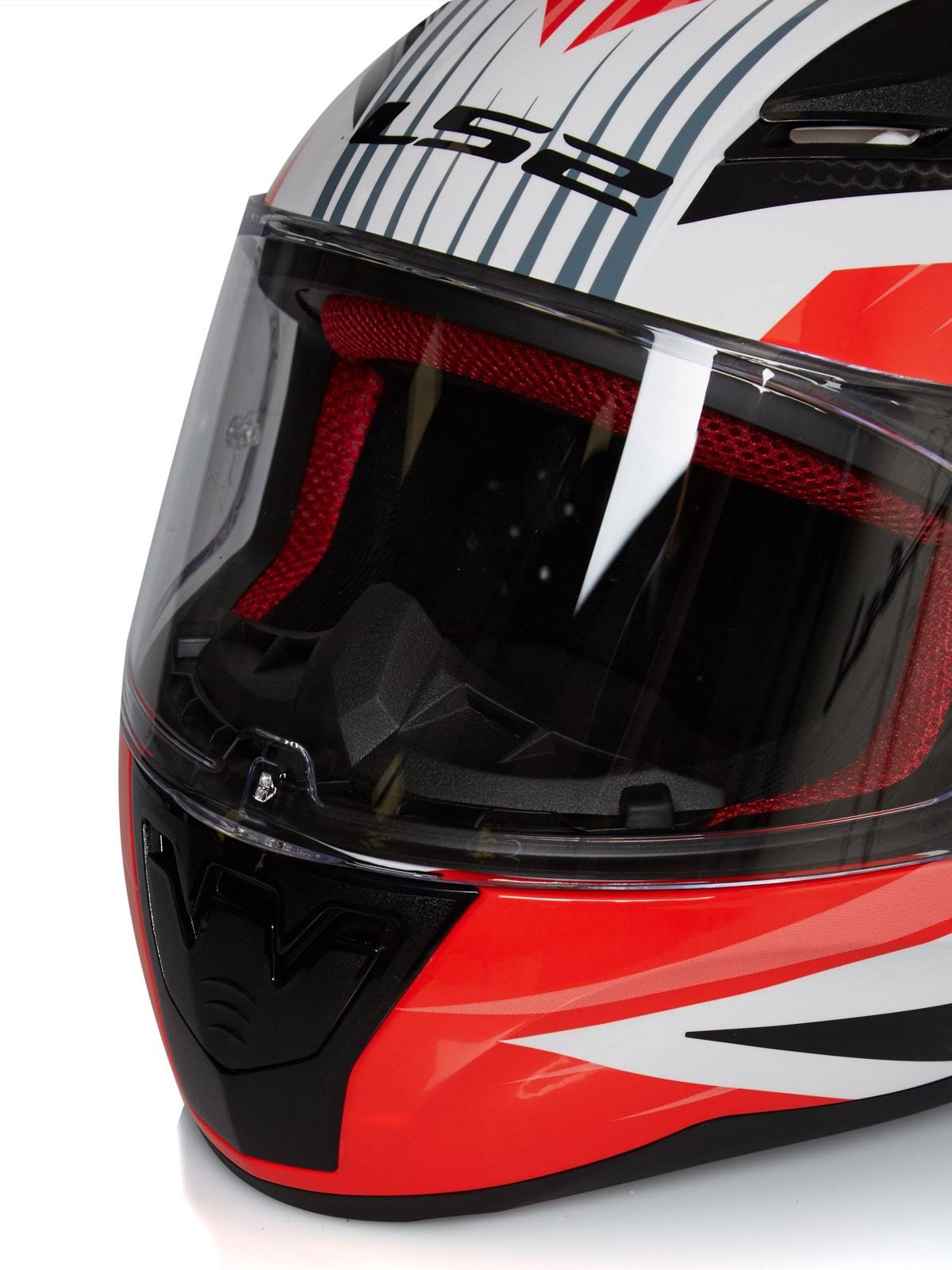 White Red Helmet P8767