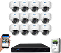 16 Channel 4K NVR 5MP Security Camera System with 12 Dome PoE Cameras and 4TB Hard Drive E469533
