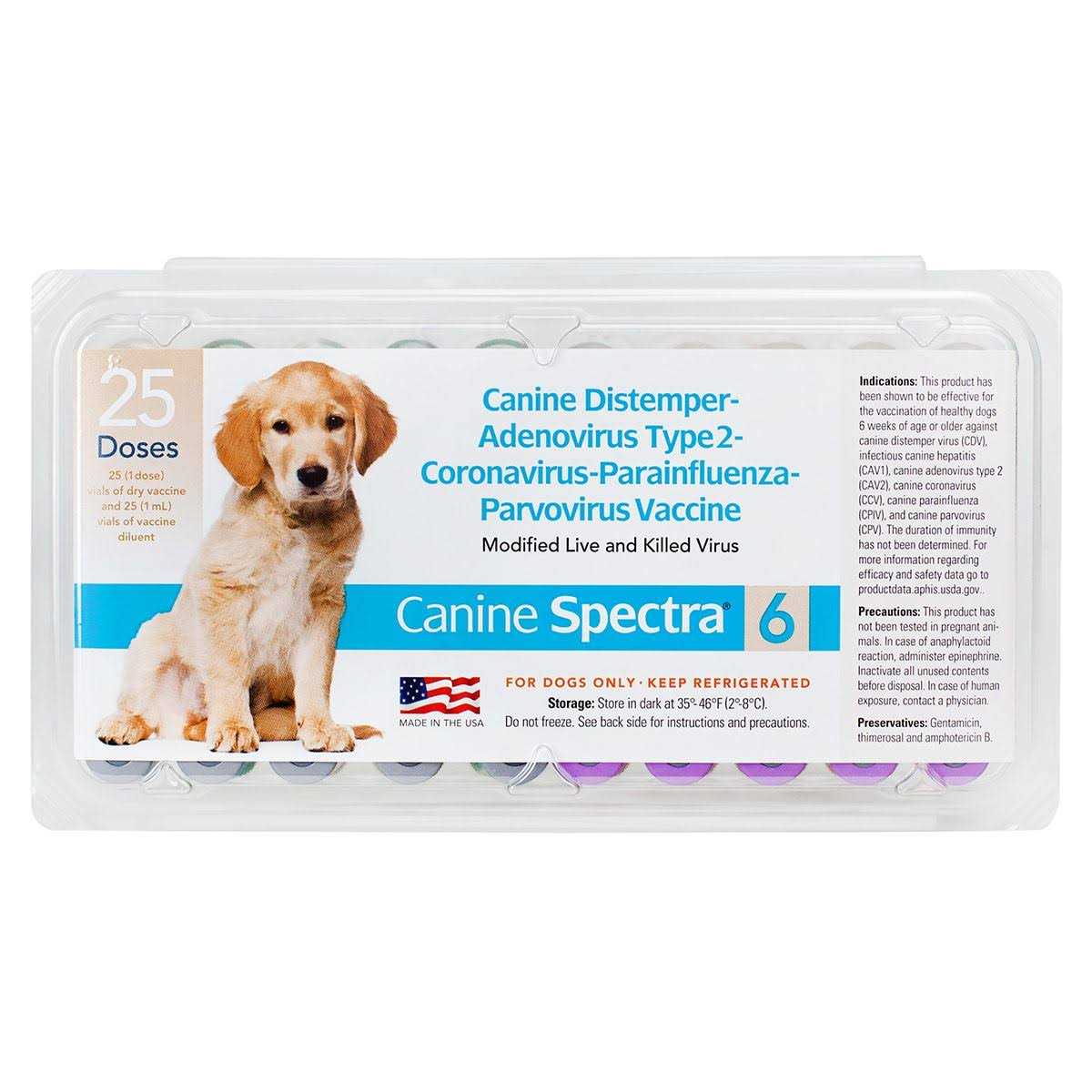 Canine Spectra 6 Dog Vaccine H560