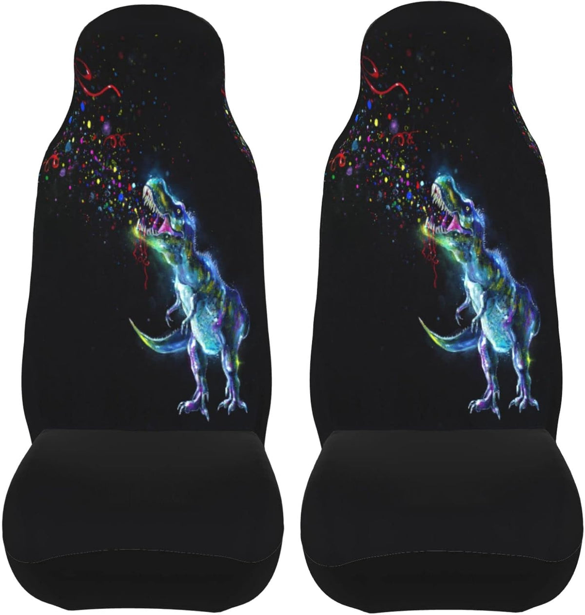 Red Flamingo 2 Pcs Car Seat Covers G574