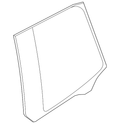 BMW Door Glass U7702