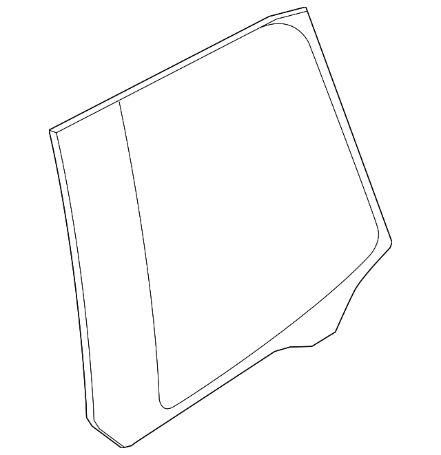 BMW Door Glass U7702