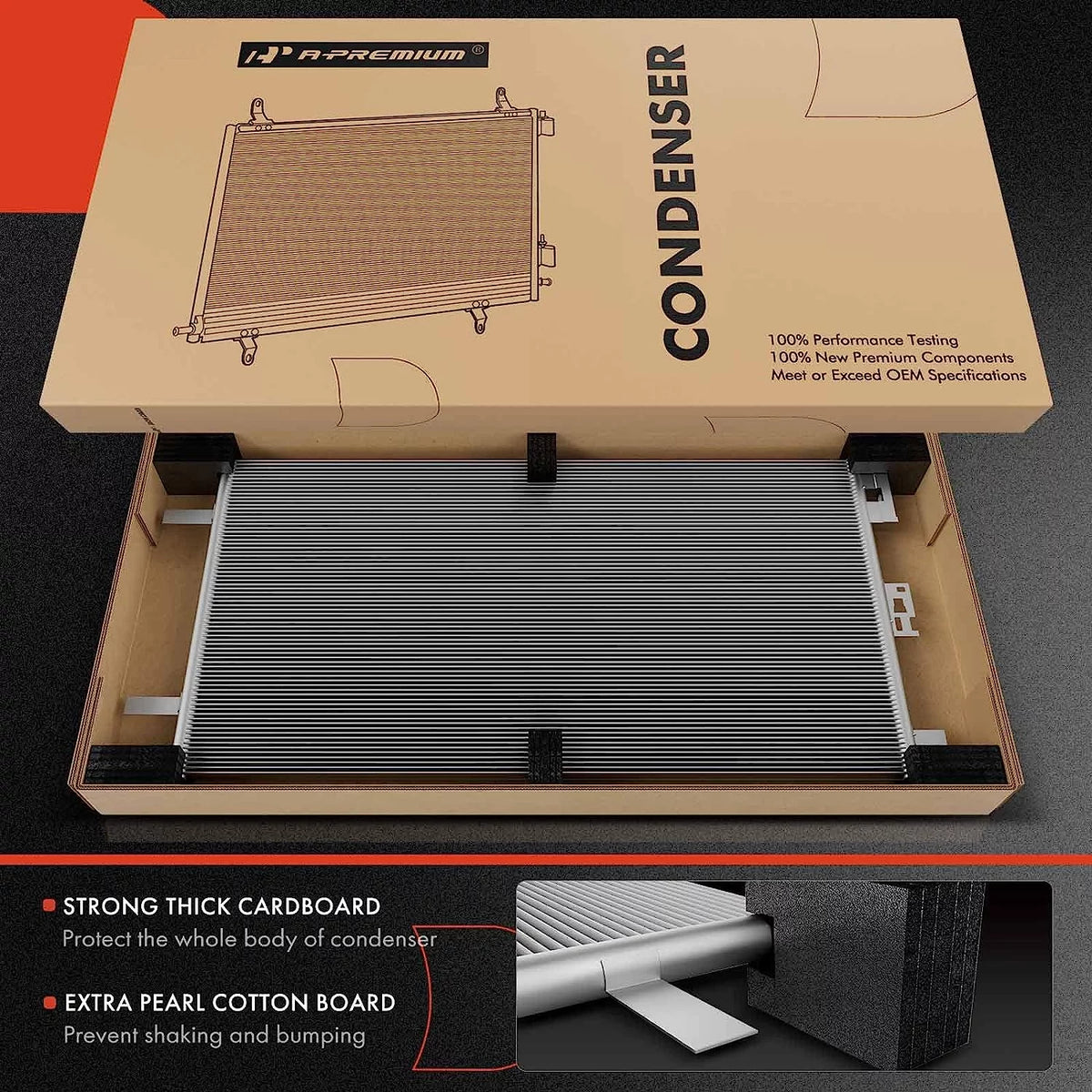 Air Conditioning A/C Condenser Z749
