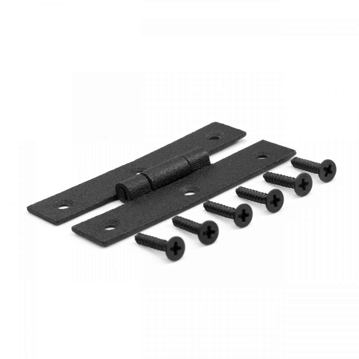 50 Cabinet Hinge Black Iron H Flush R31697