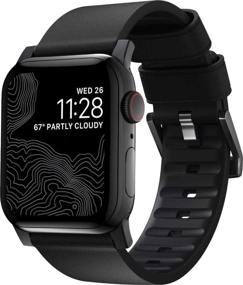 Black Leather Strap 44mm X273