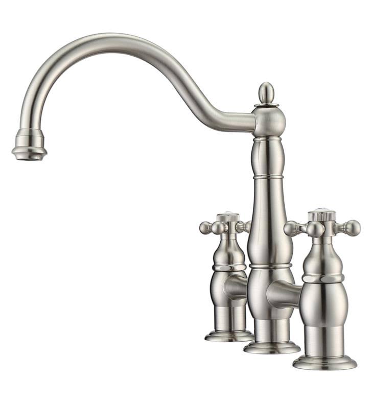 Oil Rubbed Bronze Bathroom Faucet with Cross Handles F1118