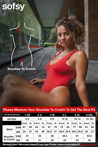 One Piece Swimsuit High Cut Low Back Retro K290589