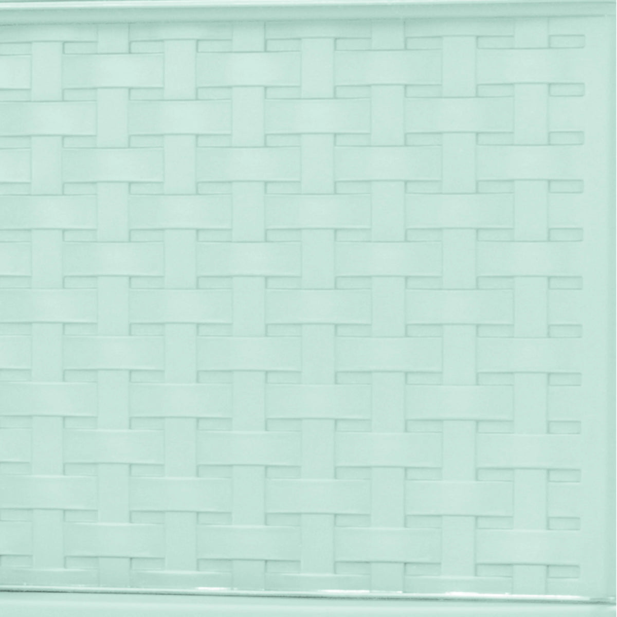 3 Drawer Wide Weave Tower White M3264