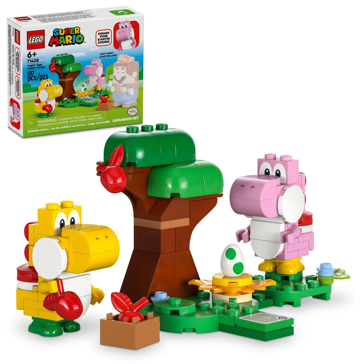 Building Toy Set with 2 Brick-Built Characters Q644