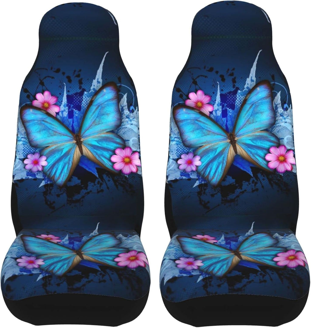 Red Flamingo 2 Pcs Car Seat Covers G574