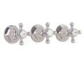 8x22 Brass Three Handle Tub and Shower Trim M97455
