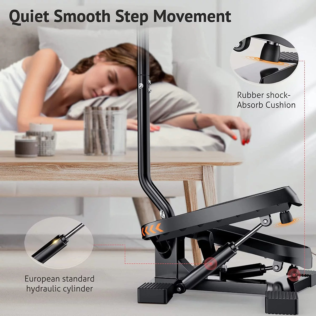 Portable Stair Stepper with Resistance Band T221712