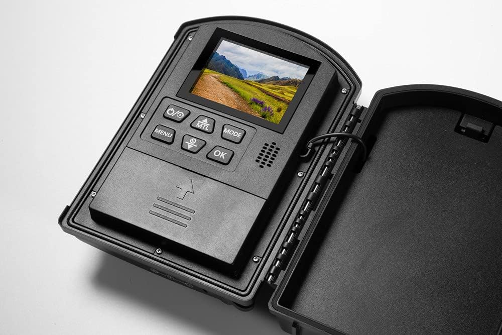 Time Lapse Camera Built-in Microphone & Speaker FullHD Battery Operated Black C597308
