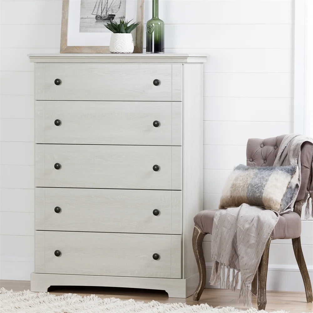 5 Drawer Winter Oak Dresser T383800
