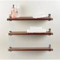 3 Piece Wood Wall Shelf Set N3671