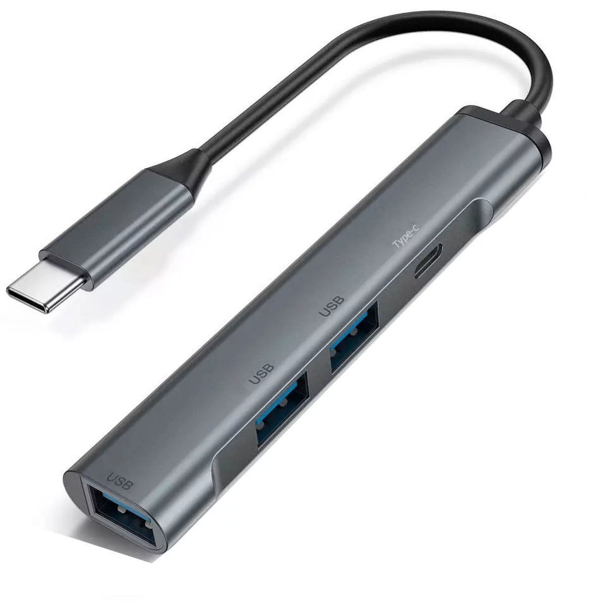 USB-C Adapter 4-in-1 Hub PD Charger USB Splitter F480