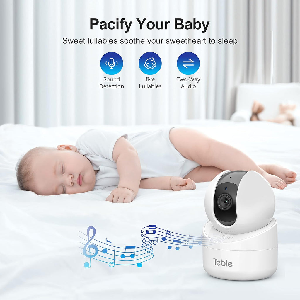 5.5" 720p HD Video Baby Monitor with Camera and Audio R11200