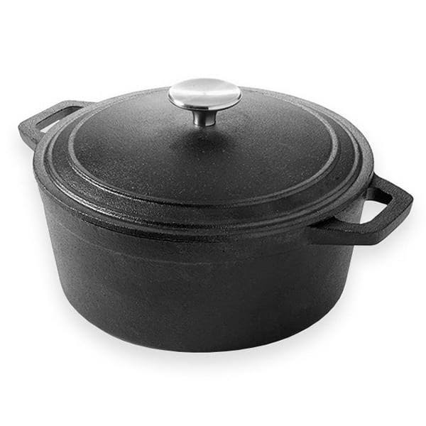 Cast Iron Round Large 4 qt. Casserole B825
