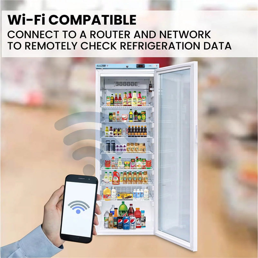 12.7cu.ft. Commercial Refrigerator with Glass Door E246