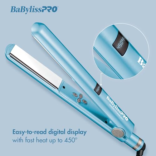 1" Nano Titanium Flat Iron Hair Straightener Q776665