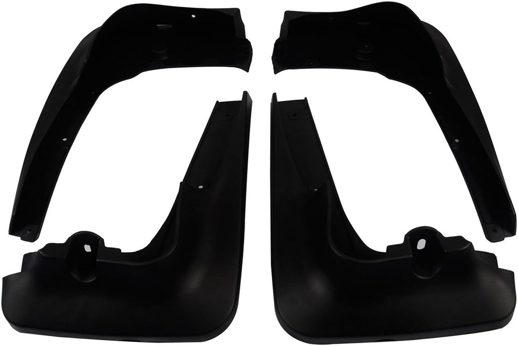 Splash Guards Mud Flaps Mudguards Replacement for BMW X6 2010-2014 E71 Series Sport Utility Front and Rear 4-PC Pack of 2 Q712