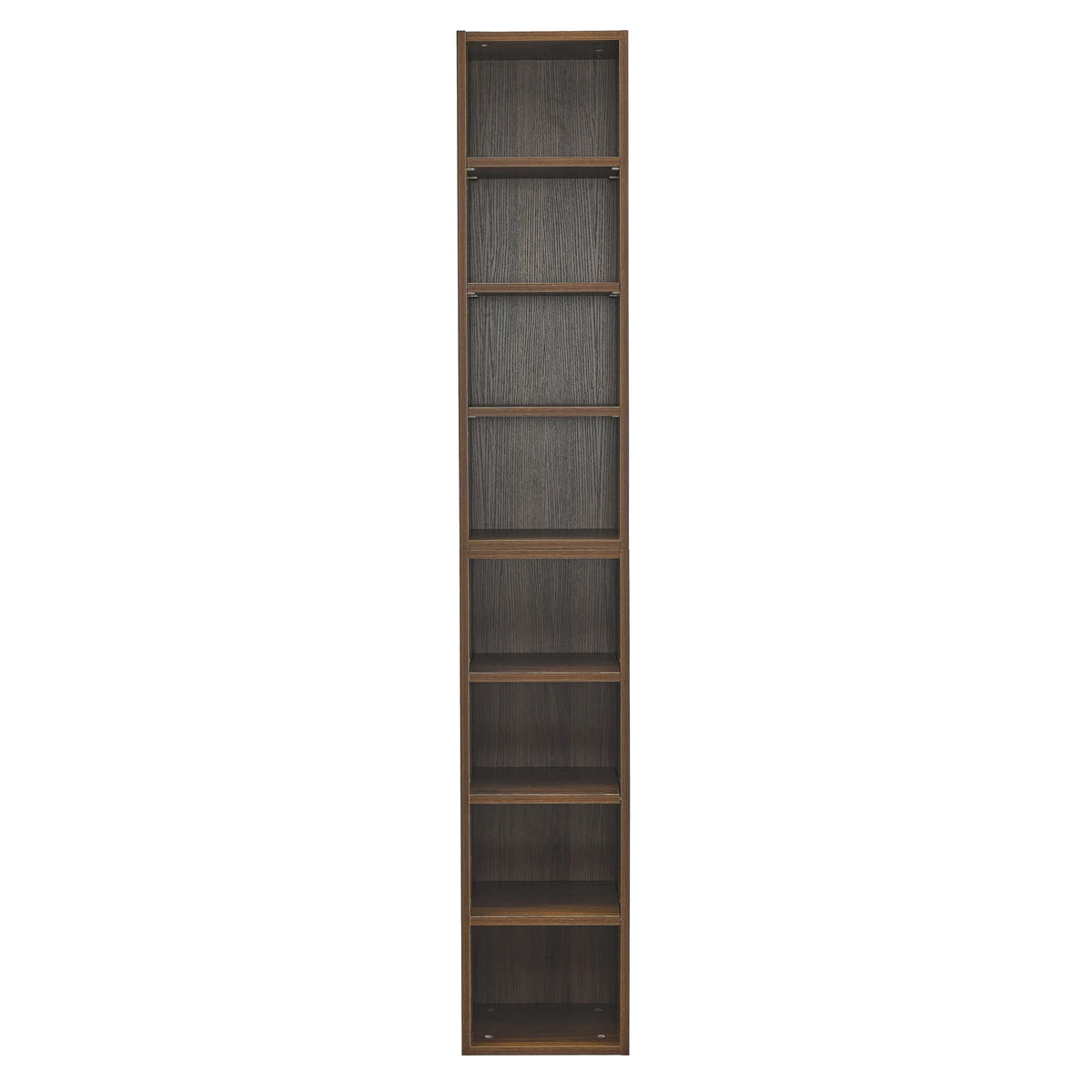 8-Tier Media Tower Rack with Adjustable Shelves G160