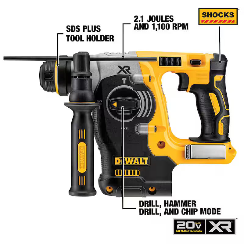 20V MAX Cordless Brushless Reciprocating Saw and Rotary Hammer Q1553