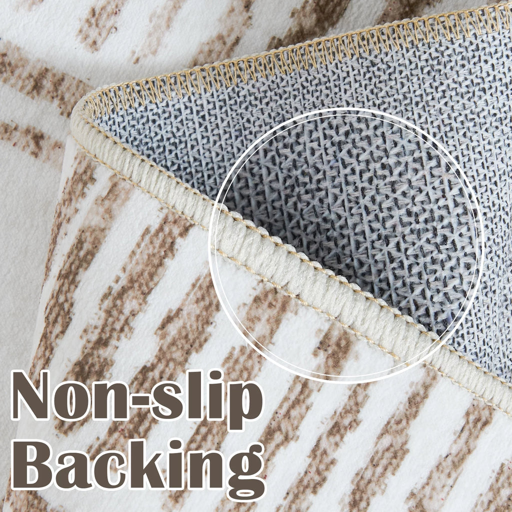 Taupe 2X5 Area Rug S820306