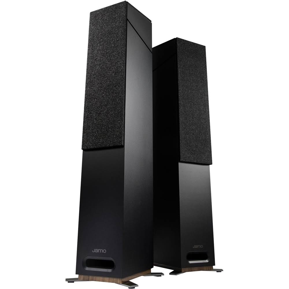 Black Floorstanding Speaker Pair J38175
