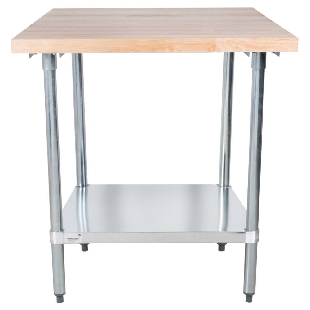 Maple Top Work Table, 36 x 24 inch F171