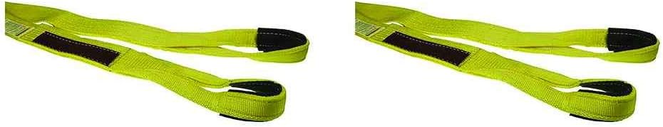 3 Inch x 10 Foot Tree Saver Strap with Cordura Reinforced Eyes, 2 Pack E975