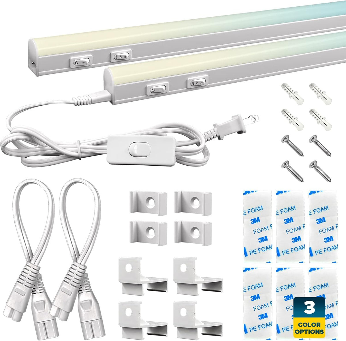 34 Inch 3 PCS LED Under Cabinet Light Kit G431