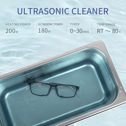800ml 40kHz Digital Ultrasonic Cleaner N25827