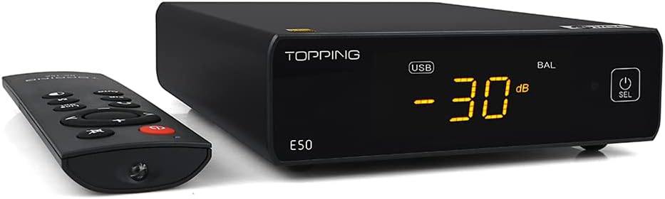 Black USB DAC with Remote Control O295