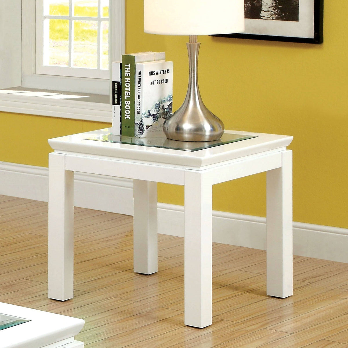 Glossy End Table R801