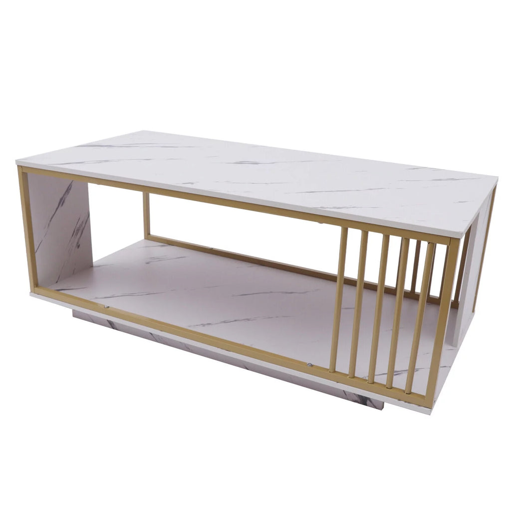 Marble Print Coffee Side End Table K508104