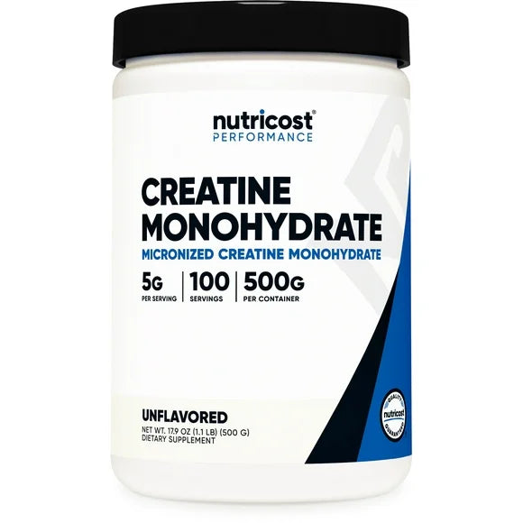 Creatine Monohydrate Powder 500 Grams Unflavored Supplement L27008