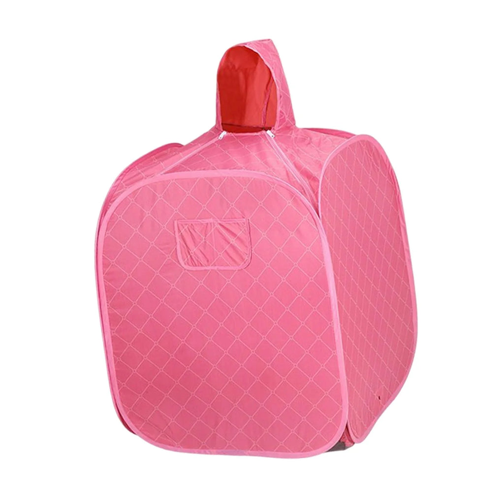 Pink Portable Personal Steam Sauna with Hood L118052