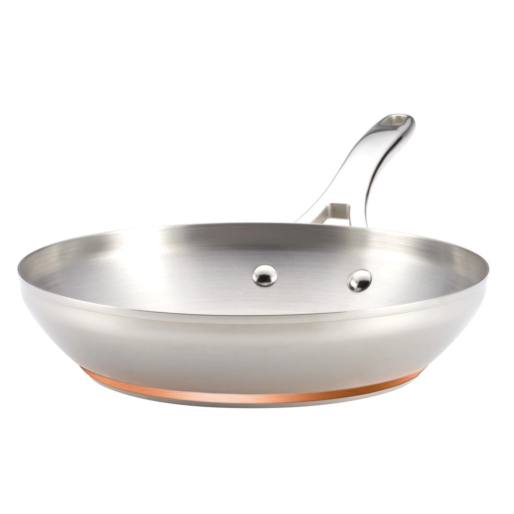 8" and 9.5" Stainless Steel Frying Pan Set U975