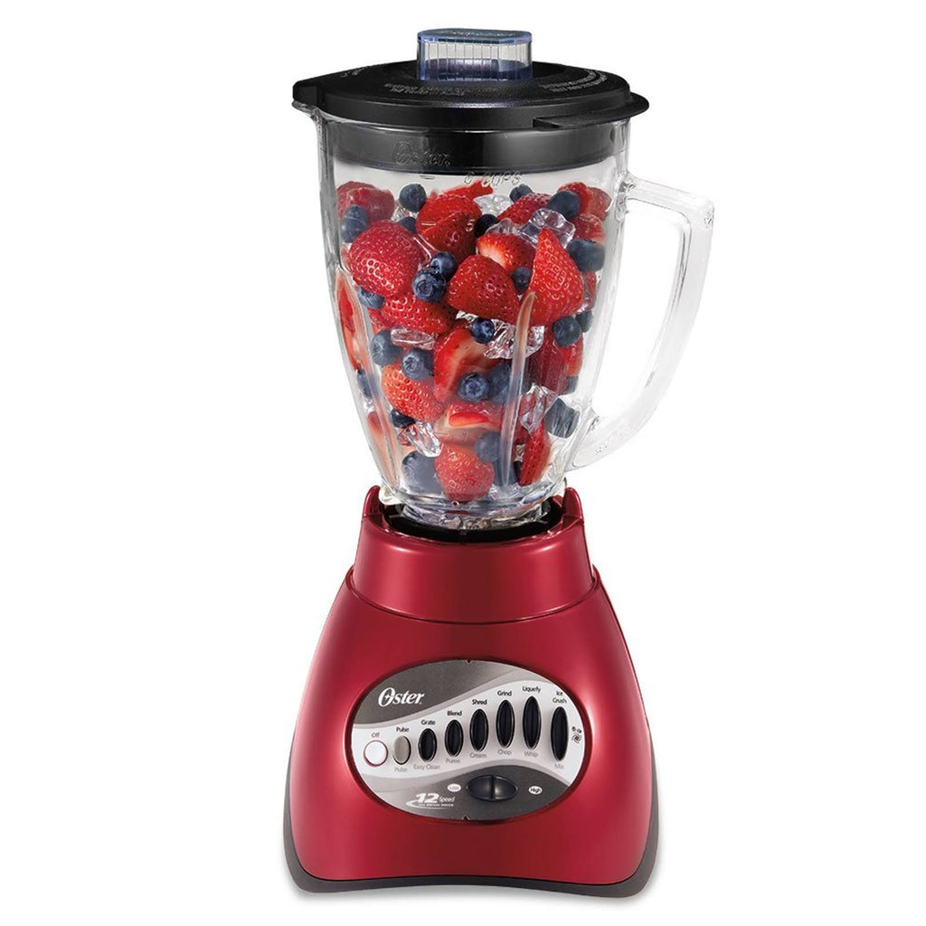 12-Speed Blender, 6-Cup Capacity, Metallic Red K827