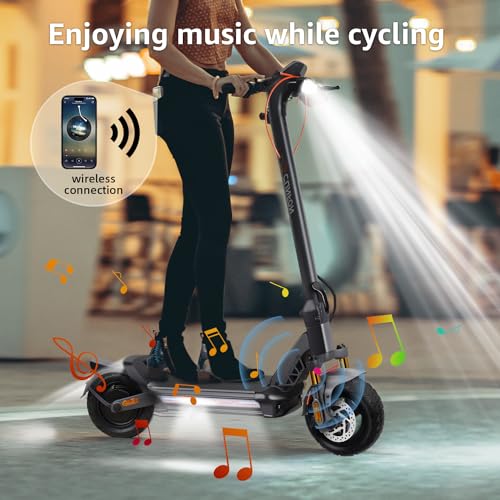 1200W Motor Electric Scooter with 10.5" Off Road Tires I94727