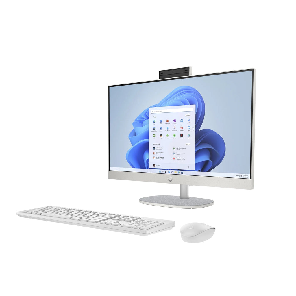 24" Touch FHD IPS All-in-One Desktop, Intel Core i5-1335U, 8GB DDR4, 256GB SSD, Windows 11 Home, Shell white W789
