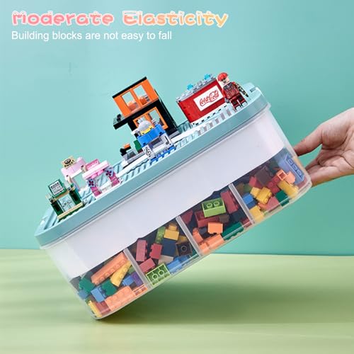 Plastic Stackable Toy Storage Case with Lid W83738