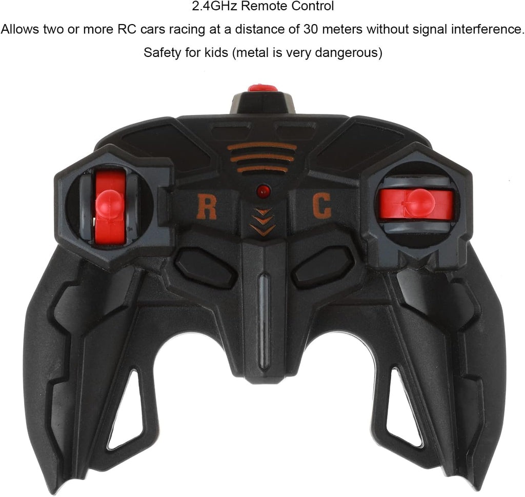 Remote Control Stunt Car with Colorful Lights & Music Switch, Rechargeable (Bule) Z52059